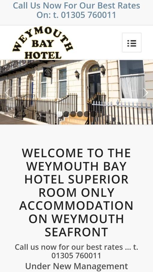Weymouth Bay Hotel Bagian luar foto